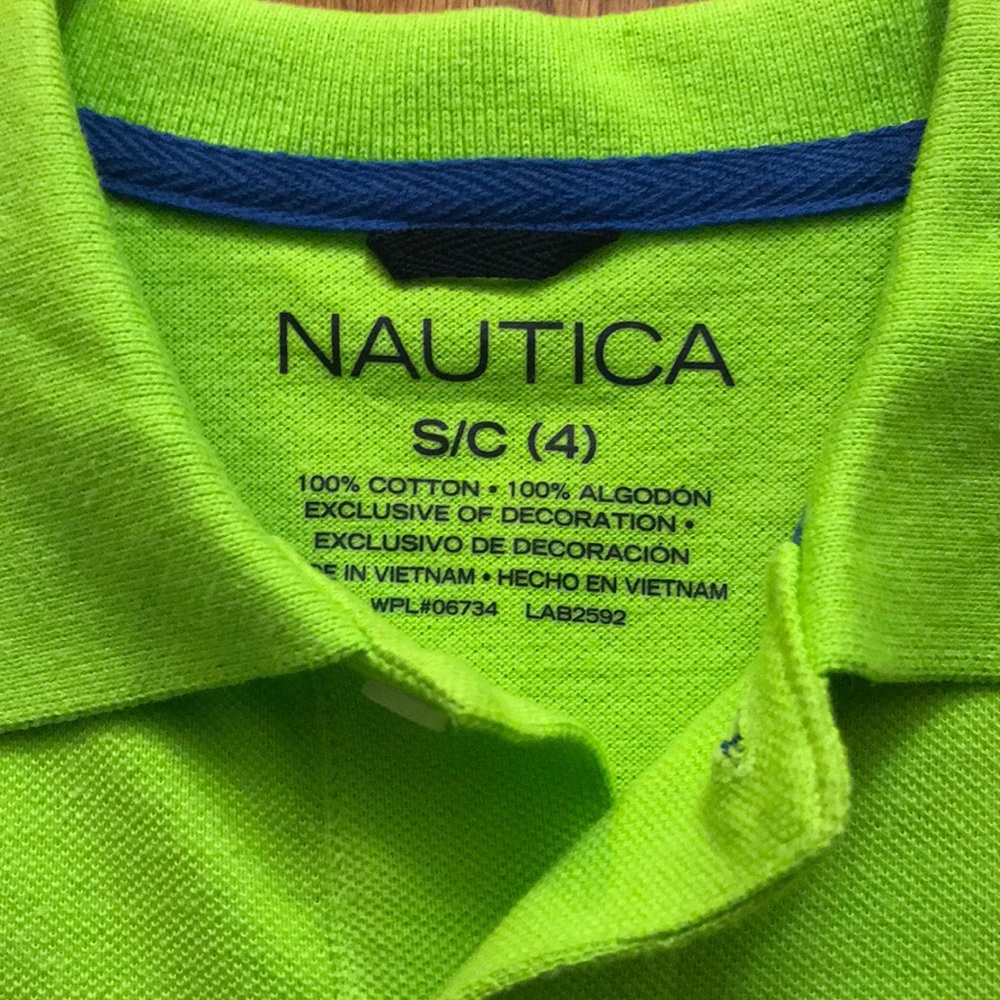 Boys size 4 Nautica polo - Picture 2 of 3
